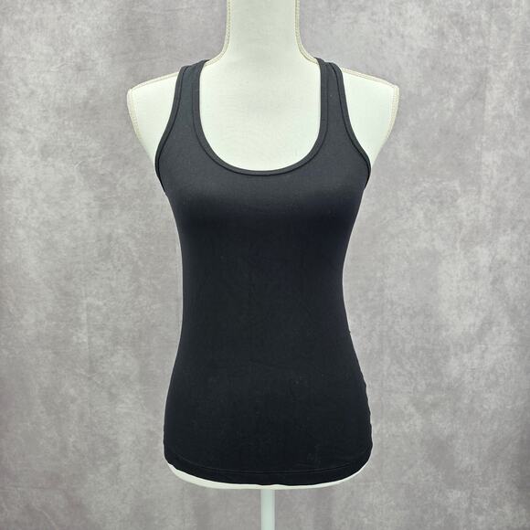 90 Degree by Reflex Black Racerback Activewear Sleeveless Tank Top XS - Picture 1 of 5